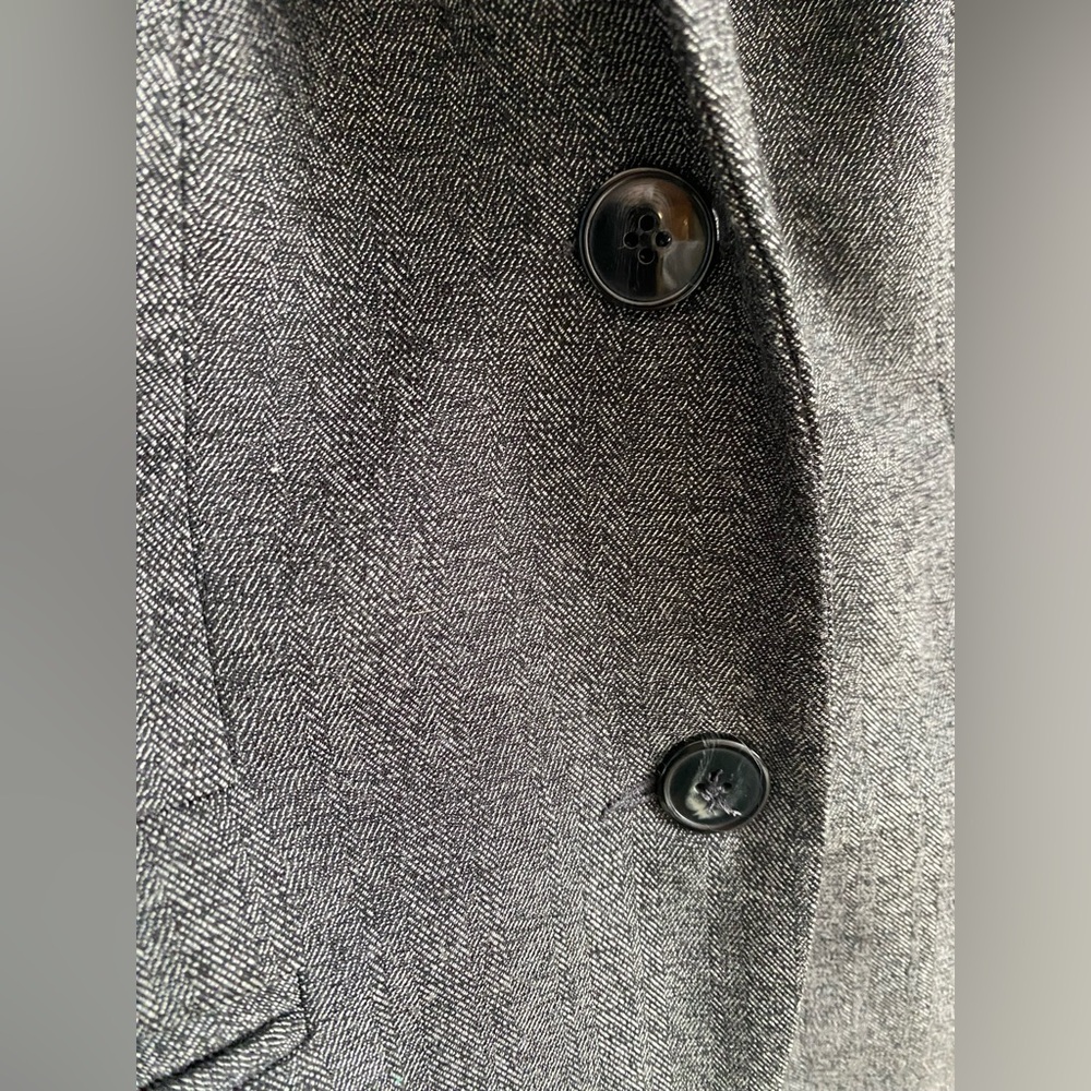 Le Chateau Gray Sleeveless Blazer Vest - Picture 4 of 5
